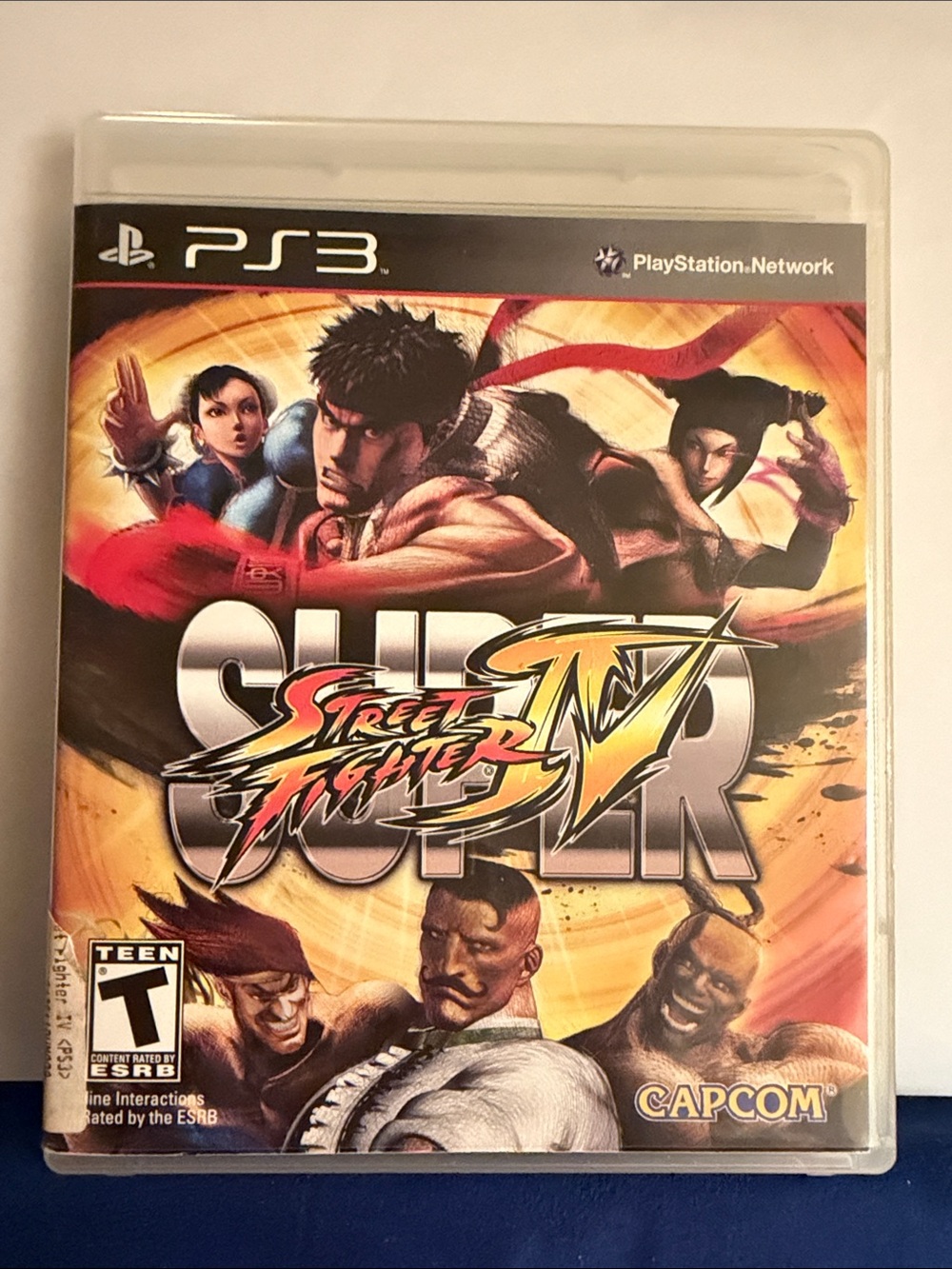 Super Street Fighter IV (PlayStation 3, 2010) CIB
Authentic